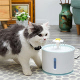 Flower Design Pet Automatic Water Feeder Dog Bowls & Feeders Pet Clever 