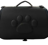 Foldable Pet Travel Handbag Dog Carrier & Travel Pet Clever Black 