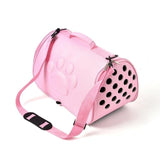 Foldable Pet Travel Handbag Dog Carrier & Travel Pet Clever Pink 
