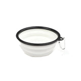 Food Treats Pet Toys Feeder Dog Bowls & Feeders Pet Clever Foldable Bowl White 