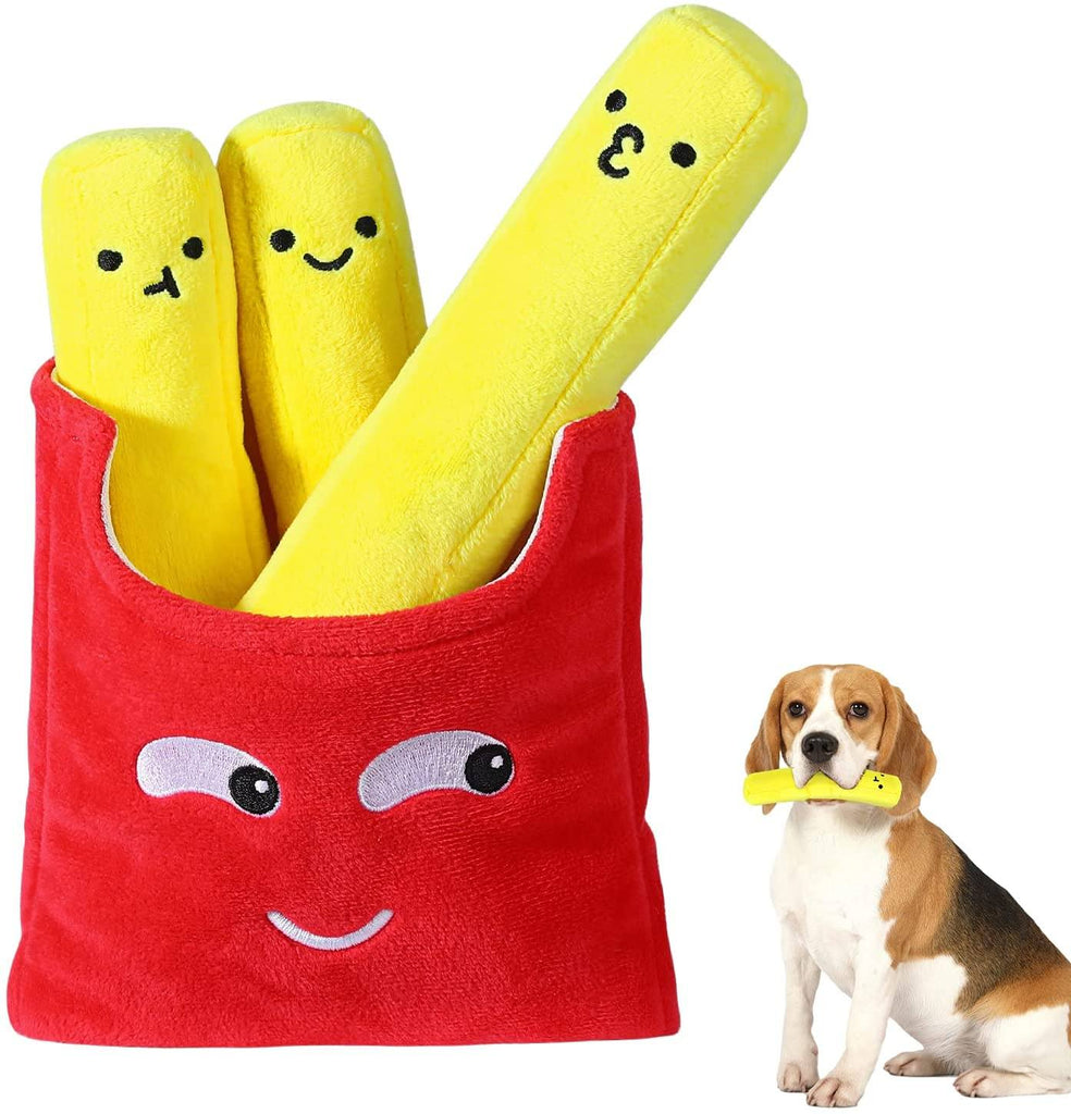French Fries Shaped Pet Toys Dog Toys Pet Clever 
