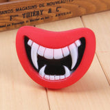 Funny Devil's Mouth Squeaky Toy Toys Pet Clever 