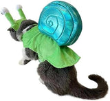 Funny Dog Cat Snail Costumes Dog Clothing Pet Clever 
