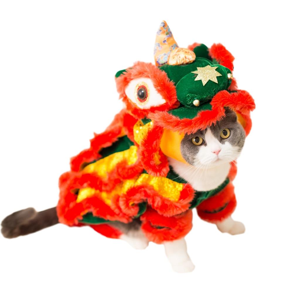 Funny Pet Lion Costume Cat Clothing Pet Clever XS 
