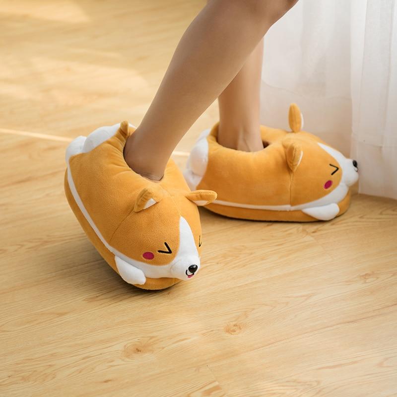 Funny Shiba Inu Indoor Slippers Dog Design Footwear Pet Clever 6 