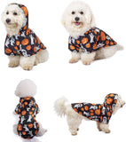Ghost Pumpkin Costumes Dog Clothing Pet Clever 