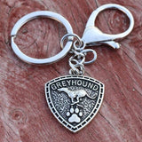 Greyhound Keychain Dog Design Accessories Pet Clever D 