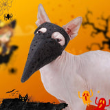Halloween Beak Doctor Mask with Matching Cloak Pet Cat Clothing Pet Clever 