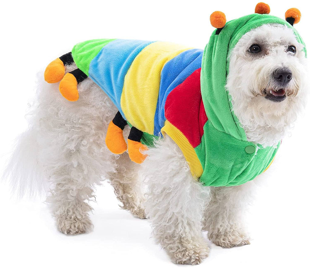 Halloween Caterpillar Dog Costumes Dog Clothing Pet Clever S 
