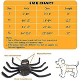 Halloween Furry Giant Spider Costume for Dog Cat Dog Clothing Pet Clever 