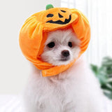 Halloween Pumpkin Dog Hat Dog Clothing Pet Clever 