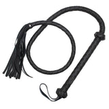 Hand Made Braided Riding Whips Horse Whip Pet Clever black 