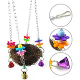 ﻿Handcraft Bird's Nest Toy Bird Toys Pet Clever 