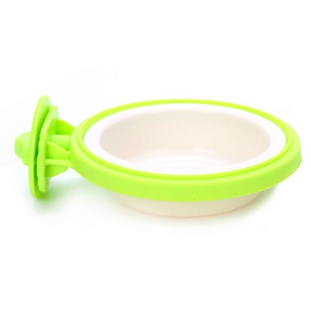 Hanging Pet Feeder Dog Bowls & Feeders Pet Clever Green S 