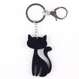Happy Cat Keychain Cat Design Accessories Pet Clever 