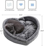 Heart Pet Bed for Cats or Small Dogs Cat Beds & Baskets Pet Clever 