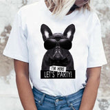 Hilarious French Bulldog Print T-shirt Dog Design T-Shirts Pet Clever 8 S 