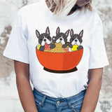 Hilarious French Bulldog Print T-shirt Dog Design T-Shirts Pet Clever 3 S 