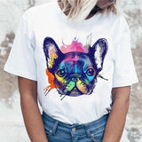 Hilarious French Bulldog Print T-shirt Dog Design T-Shirts Pet Clever 15 S 