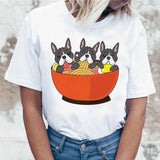 Hilarious French Bulldog Print T-shirt Dog Design T-Shirts Pet Clever 