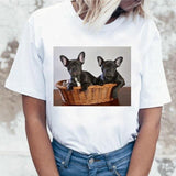 Hilarious French Bulldog Print T-shirt Dog Design T-Shirts Pet Clever 19 S 