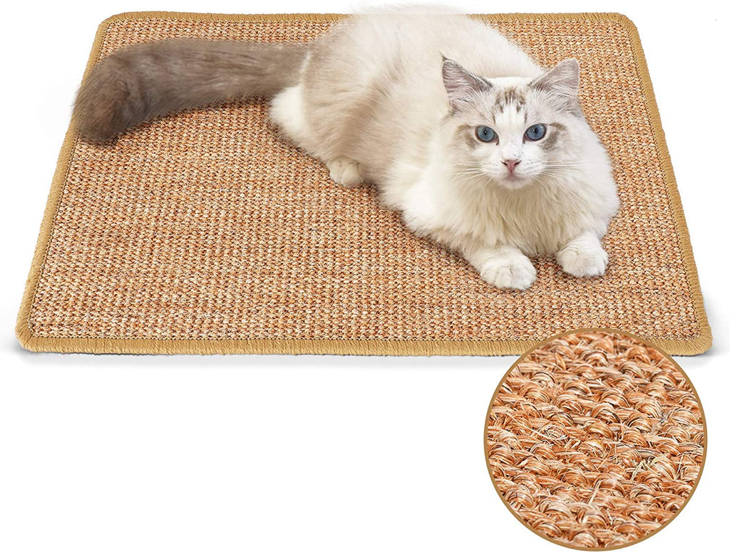 Horizontal Cat Floor Scratching Pad Rug Cat Pet Clever 