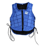 Horse Riding Armor Protector Vest Horse Riding Body Protector Pet Clever L Kids Blue