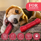 Indestructible Dog Toys, Tough Durable Dogs Toys with Natural Rubber Dog Toys Pet Clever 