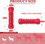 Indestructible Dog Toys, Tough Durable Dogs Toys with Natural Rubber Dog Toys Pet Clever 