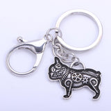 Inspired French Bulldog Keychain Dog Design Accessories Pet Clever 
