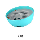 Interactive Slow Feeder Pet Bowl Dog Bowls & Feeders Pet Clever Blue 