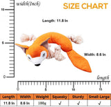 Interactive Stuffed Fox Dog Pet Toys Dog Toys Pet Clever 