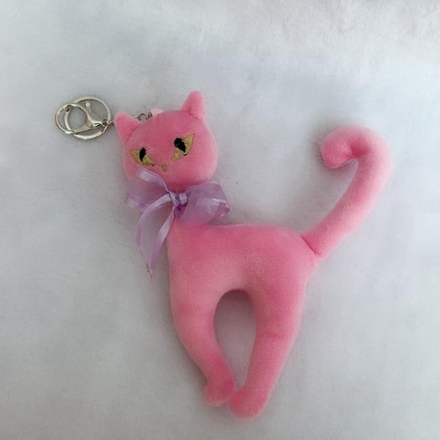 Keychain Cat Plush Toy Cat Design Accessories Pet Clever 1 