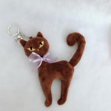 Keychain Cat Plush Toy Cat Design Accessories Pet Clever 4 
