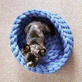 Knitted Pet Nest Dog Beds & Blankets Pet Clever 