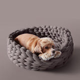 Knitted Pet Nest Dog Beds & Blankets Pet Clever 