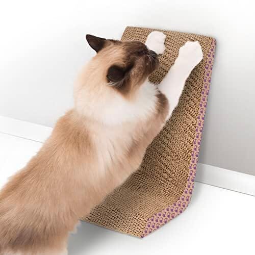 Ladder Angled Corrugated Cat Scratcher Cat Pet Clever 
