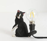LED Cat Design Bedroom Lamp Cat Design Accessories Pet Clever Changeable 