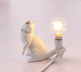 LED Cat Design Bedroom Lamp Cat Design Accessories Pet Clever Pink 