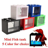LED Light Mini Building Block Fish Tank Fish Tank Pet Clever 