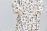 Leopard Robe Hooded Bathrobe For You Pet Clever 