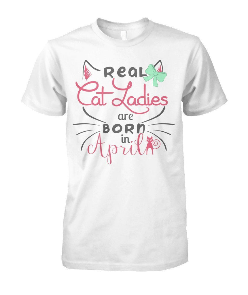 Limited Edition "Real Cat Ladies (April)" Shirt Apparel ViralStyle White S 