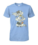 Limited Edition "Real Cat Ladies (August)" Shirt Apparel ViralStyle Light Blue S 