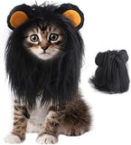 Lion Mane Wig Pet Costumes Hat for Halloween Dog Clothing Pet Clever Small 