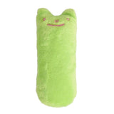 Lovely Animal Shaped Plush Catnip Toy Cat Toys Pet Clever Light Green 