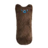 Lovely Animal Shaped Plush Catnip Toy Cat Toys Pet Clever Coffee Color, Brown 