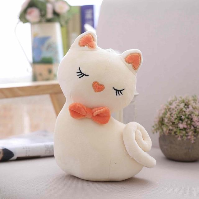 Lovely Cat Doll Toys Cat Design Accessories Pet Clever White 