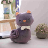 Lovely Cat Doll Toys Cat Design Accessories Pet Clever Brown 