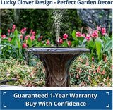 Lucky Clover Solar Water Pump for Pond Fountain Pump Pet Clever 