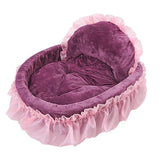 Luxury Pet Bed Dog Beds & Baskets Pet Clever purple S 
